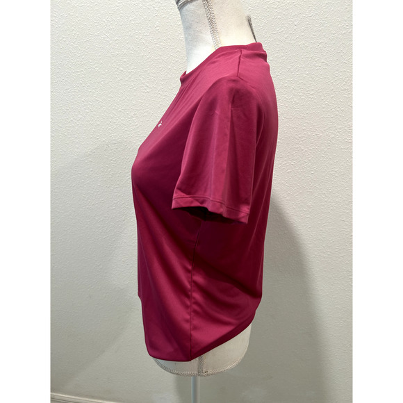 Reebok Women's Active Identity Performance Logo Tech T-Shirt Tee Training Pink - Picture 3 of 5